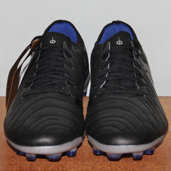 Nike Tiempo Legend 10 Pro FG Soccer Cleats Mens 9 Black Royal Blue